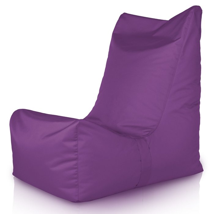 Purple bean bag chair distinto outdoor