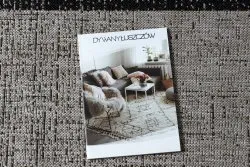 DYWAN SZNURKOWY SIZAL FLOORLUX 20401 Ramka srebrny / czarny