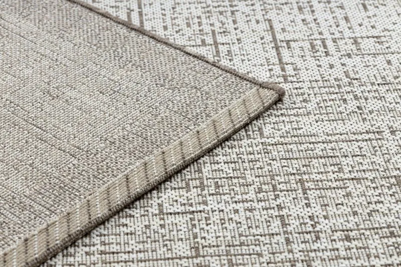 DYWAN SZNURKOWY SIZAL FLOORLUX 20401 Ramka szampański / taupe