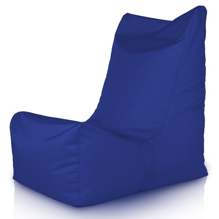 Dark blue bean bag chair distinto outdoor