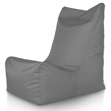 Gray bean bag chair distinto outdoor