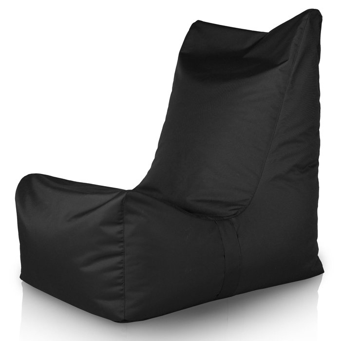 Black bean bag chair distinto outdoor