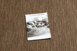 Dywan SZNURKOWY SIZAL FLAT 48663/870 brąz GŁADKI