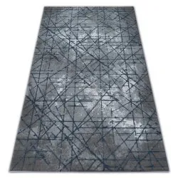 Carpet ACRYLIC VALENCIA 3949 INDUSTRIAL grey / blue