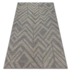 Dywan SOFT 8028 ETNO JODEŁKA brąz / beż