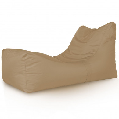 Beige bean bag chair lounge Ateny outdoor