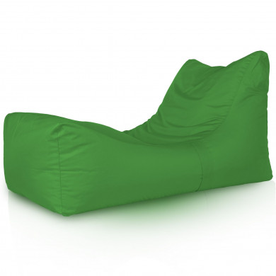 Green bean bag chair lounge Ateny outdoor