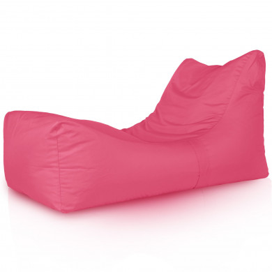 Pink bean bag chair lounge Ateny outdoor