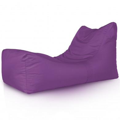 Purple bean bag chair lounge Ateny outdoor