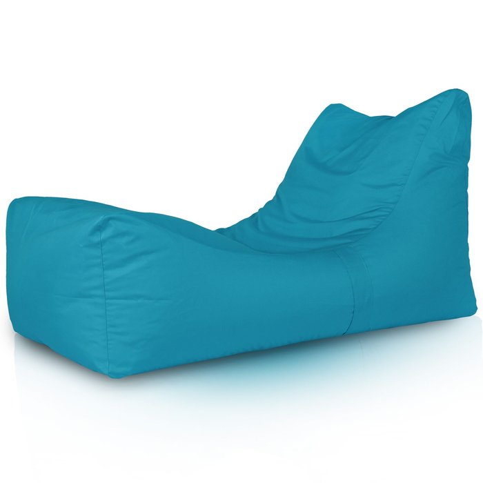 Blue bean bag chair lounge Ateny outdoor