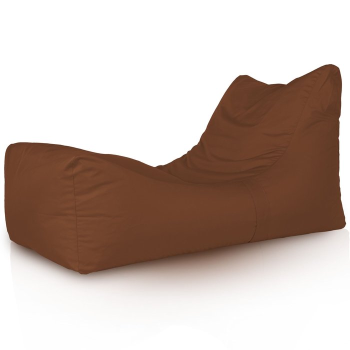 Brown bean bag chair lounge Ateny outdoor