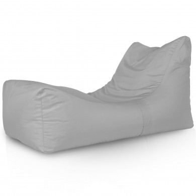 Light gray bean bag chair lounge Ateny outdoor