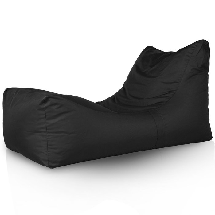 Black bean bag chair lounge Ateny outdoor