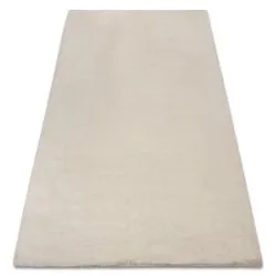 Carpet BUNNY beige IMITATION OF RABBIT FUR