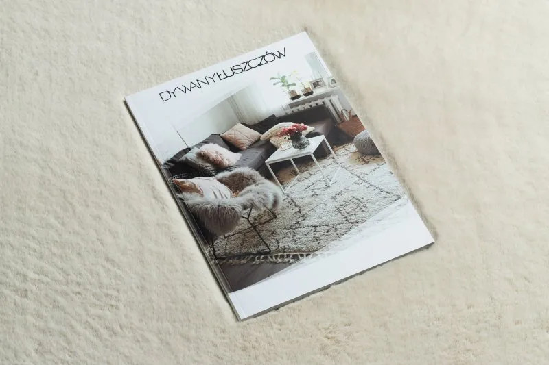 Dywan BUNNY beż IMITACJA FUTRA KRÓLIKA