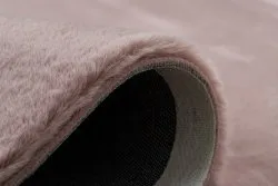 Carpet BUNNY pink IMITATION OF RABBIT FUR