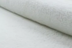 Dywan BUNNY koło biały IMITACJA FUTRA KRÓLIKA