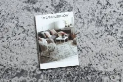 Dywan MEFE nowoczesny  8731 Przecierany vintage - Strukturalny, dwa poziomy runa szary