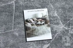 Dywan MEFE nowoczesny  Koło 2783 Marmur - Strukturalny, dwa poziomy runa ciemnoszary