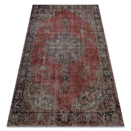 Dywan nowoczesny MUNDO E0691 ornament, vintage outdoor czerwony / beż