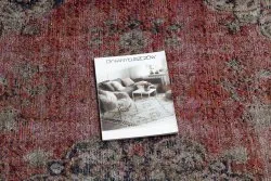 Dywan nowoczesny MUNDO E0691 ornament, vintage outdoor czerwony / beż