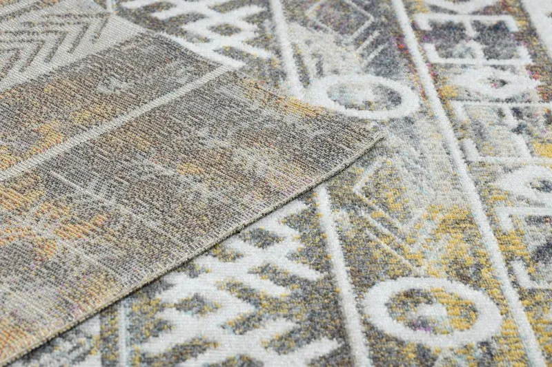 Dywan nowoczesny MUNDO E0591 boho, etniczny outdoor beż