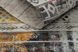 Dywan nowoczesny MUNDO E0591 boho, etniczny outdoor beż