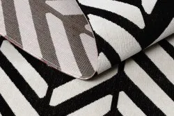 Dywan nowoczesny MUNDO E0571 jodełka, chevron outdoor beż / czarny
