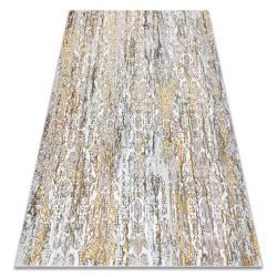 Dywan GLOSS nowoczesny  8487 63 Ornament, stylowy, glamour złoty / beż