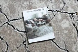 Dywan GLOSS nowoczesny 529A 53 Marmur, kamień, stylowy, glamour kość słoniowa / beż