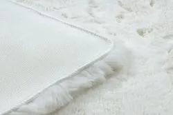 Dywan TEDDY Shaggy kość słoniowa bardzo gruby, pluszowy, antypoślizgowy, do prania