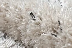 Dywan FLUFFY 2372 shaggy sól i pieprz - krem / antracyt