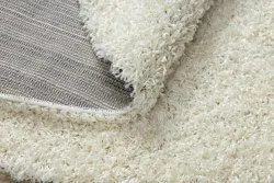 Dywan SOFFI koło shaggy 5cm krem
