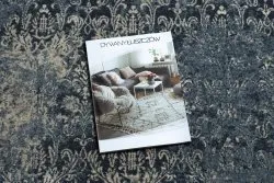 Dywan NAIN Przecierany vintage 7010/50911 granat / beż 