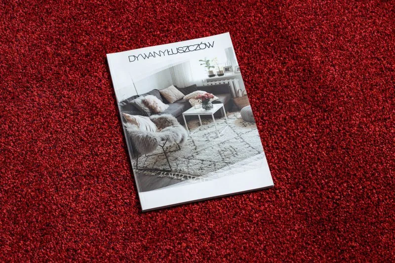 Dywan do prania MOOD 71151011 nowoczesny - czerwony