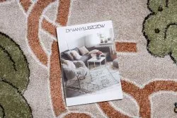 Dywan FUN Honey dla dzieci, niedźwiedź, pszczoły beż