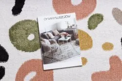 Dywan FUN Spots dla dzieci, plamki krem