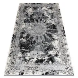 Modern VINCI 1407 carpet Rosette vintage - structural ivory / grey