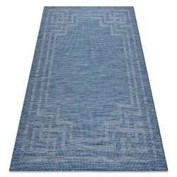 Carpet SISAL PATIO 3071 greek Flat woven navy / beige