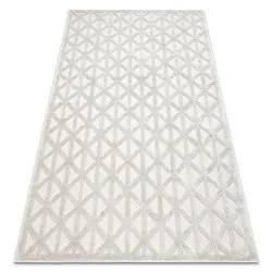 Dywan SANTO SZNURKOWY SIZAL 58500 Trójkąty, Geometryczny beż