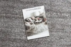 Dywan MATEO 8033/644 Nowoczesny, grecki, ramka - strukturalny szary