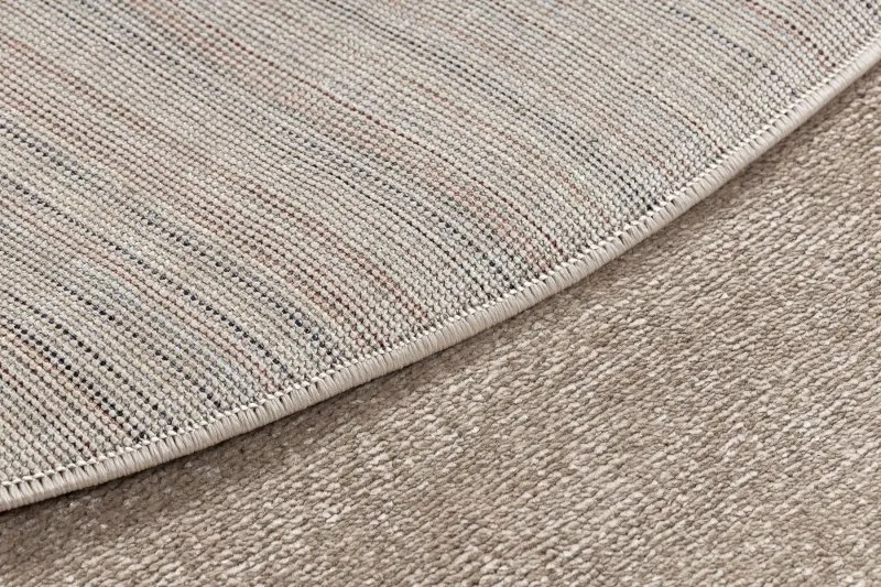Dywan SOFTY koło Jednolity, jednokolorowy beż