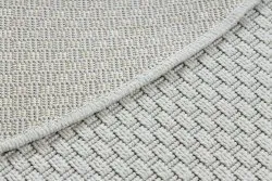 Dywan TIMO 6272 koło SZNURKOWY SIZAL outdoor biały 