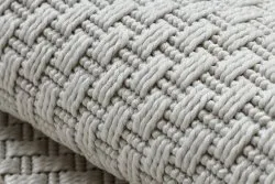 Dywan TIMO 6272 koło SZNURKOWY SIZAL outdoor biały 