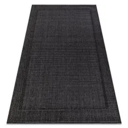 Dywan TIMO 5979 SZNURKOWY SIZAL outdoor ramka czarny
