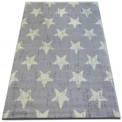 SCANDI Rug 18209/052 grey – Stars