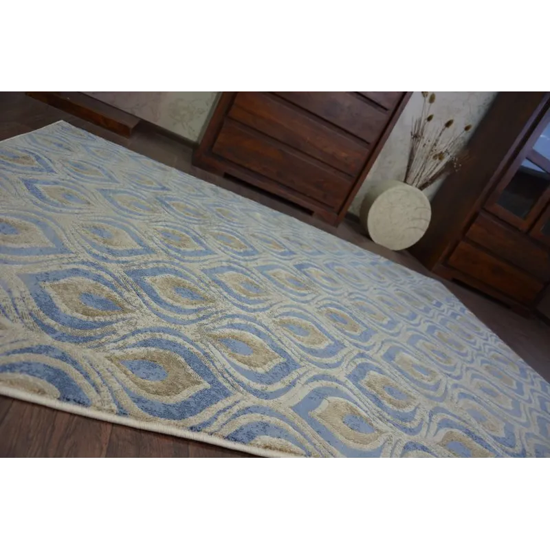 Dywan DROP JASMINE 030 L.blue/Smoke