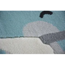 Rug for a child's room, perfect for play and learning