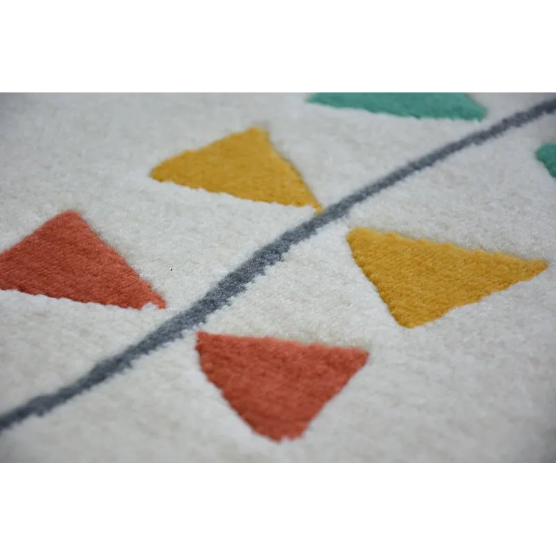 Charming cream rug that adds elegance to any interior, modern design