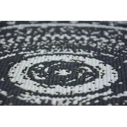 Round Sisal Rope Rug FLAT 48756/960 White